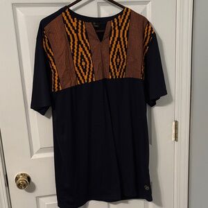 Men’s African print shirt